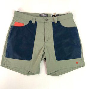 💎SOLD💎NWT Men’s AMUNDSEN Field Short 7” Size L Blue Surf/Navy Outdoorsman
